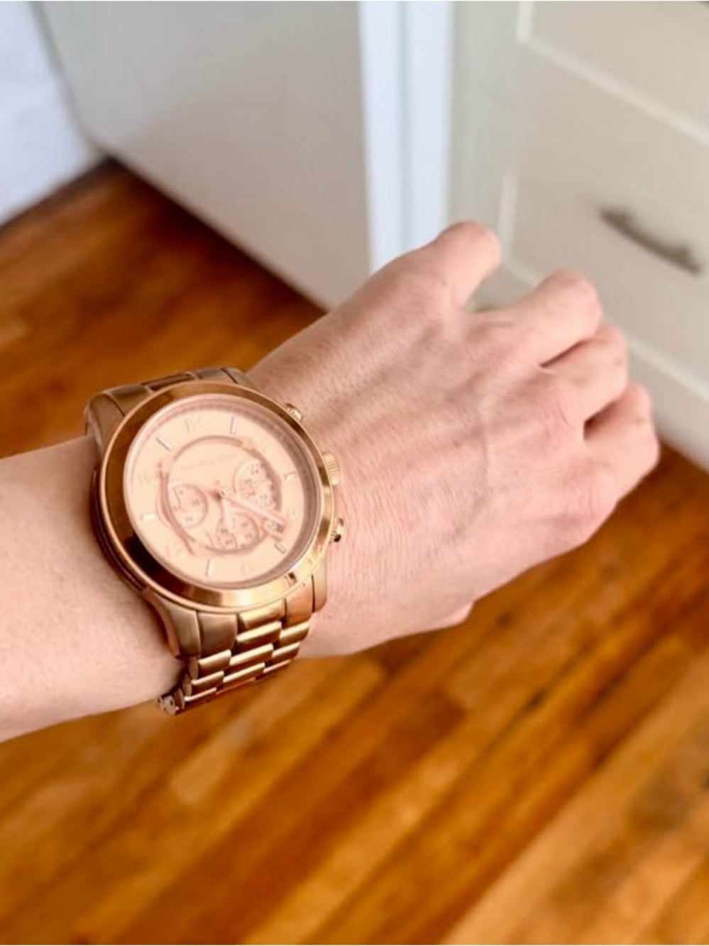 Michael Kors Rose Gold Tone Women's Bracelet Watch